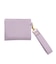 SOLID COLOR TRI-FOLD WALLET