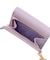 SOLID COLOR TRI-FOLD WALLET