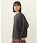ICING LOGO WIDE CREW SWEAT TOP
