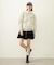 ICING LOGO WIDE CREW SWEAT TOP