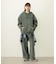 STENCIL LOGO WIDE SWEAT HOODIE