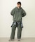 STENCIL LOGO WIDE SWEAT HOODIE