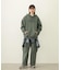 STENCIL LOGO WIDE SWEAT HOODIE