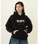STENCIL LOGO WIDE SWEAT HOODIE