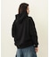 STENCIL LOGO WIDE SWEAT HOODIE