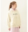 STENCIL LOGO WIDE SWEAT HOODIE
