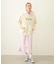 STENCIL LOGO WIDE SWEAT HOODIE
