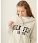 COLLEGE PATCH ZIP UP HOODIE