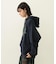 COLLEGE PATCH ZIP UP HOODIE