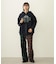 COLLEGE PATCH ZIP UP HOODIE