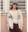 COLLEGE PATCH ZIP UP HOODIE