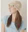 FLORAL KNIT HAT