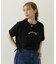 COLORED SLEEVE EDGE S/S TOP