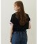 COLORED SLEEVE EDGE S/S TOP