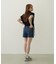 COLORED SLEEVE EDGE S/S TOP