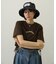 COLORED SLEEVE EDGE S/S TOP