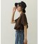 COLORED SLEEVE EDGE S/S TOP