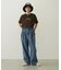 COLORED SLEEVE EDGE S/S TOP