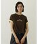 COLORED SLEEVE EDGE S/S TOP