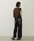 COLORED SLEEVE EDGE S/S TOP
