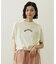 COLORED SLEEVE EDGE S/S TOP