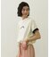 COLORED SLEEVE EDGE S/S TOP