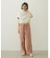 COLORED SLEEVE EDGE S/S TOP