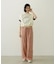COLORED SLEEVE EDGE S/S TOP