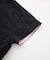 COLORED SLEEVE EDGE S/S TOP