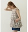 PLAID TIERED TOP