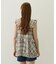PLAID TIERED TOP