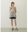 PLAID TIERED TOP