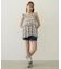 PLAID TIERED TOP