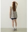 PLAID TIERED TOP