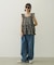 PLAID TIERED TOP