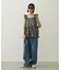 PLAID TIERED TOP