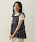 PLAID TIERED TOP