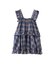 PLAID TIERED TOP
