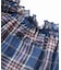 PLAID TIERED TOP