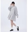 PLEATED HEM DRESS