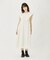 RUFFLE SLEEVE DRESS