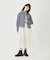 RUFFLE SLEEVE DRESS