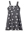 HEART PRINTED DENIM DRESS