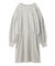 WEST DRAWSTIRNG SWEAT DRESS