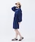 WEST DRAWSTIRNG SWEAT DRESS