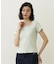 STRIPED SQUARE HALTER NECK TOP