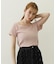 STRIPED SQUARE HALTER NECK TOP