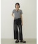 STRIPED SQUARE HALTER NECK TOP