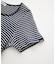 STRIPED SQUARE HALTER NECK TOP