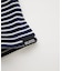 STRIPED SQUARE HALTER NECK TOP